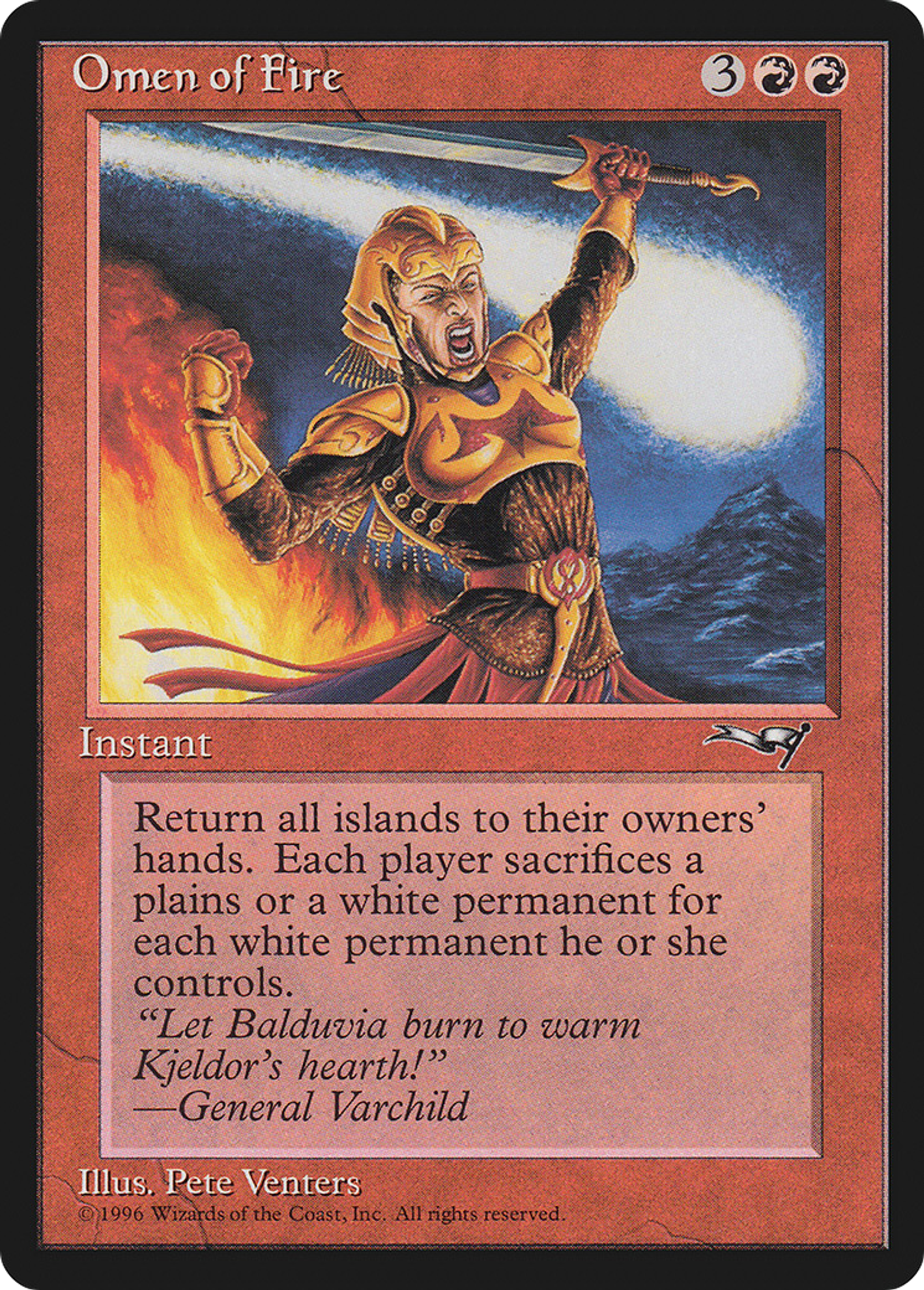 Augure ardent — Alliances — Magic: The Gathering