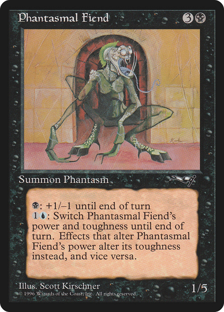 Phantasmal Fiend — Alliances — Magic: The Gathering
