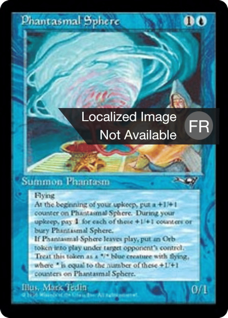 Sphère phantasmatique — Alliances — Magic: The Gathering