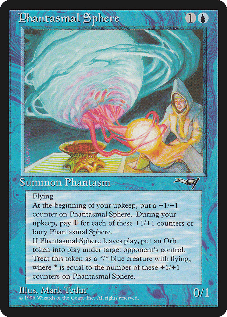Phantasmal Sphere — Alliances — Magic: The Gathering
