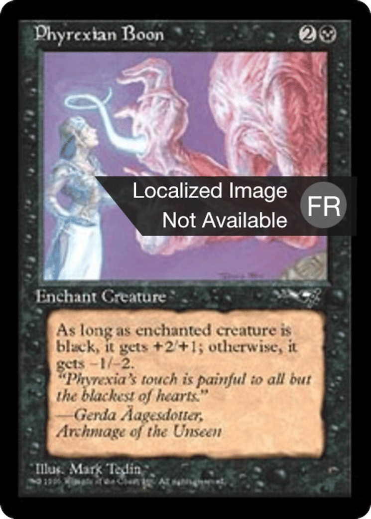 Faveur de Phyrexia — Alliances — Magic: The Gathering