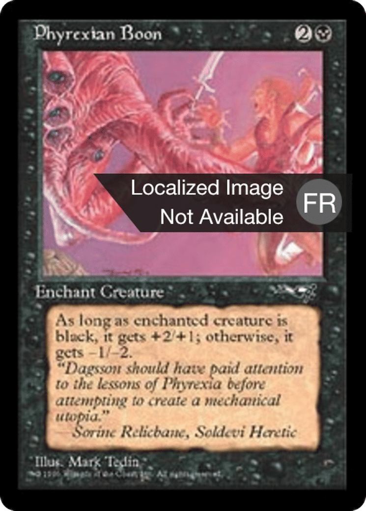 Faveur de Phyrexia — Alliances — Magic: The Gathering