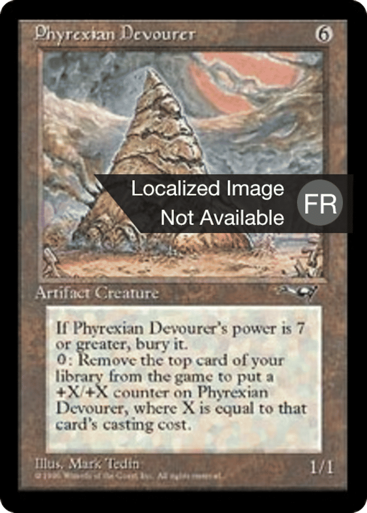 Dévorateur Phyrexian — Alliances — Magic: The Gathering