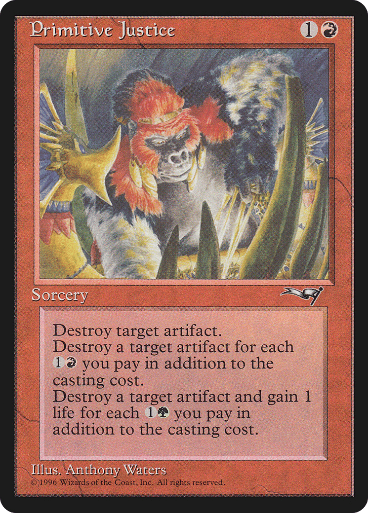 Primitive Justice — Alliances — Magic: The Gathering