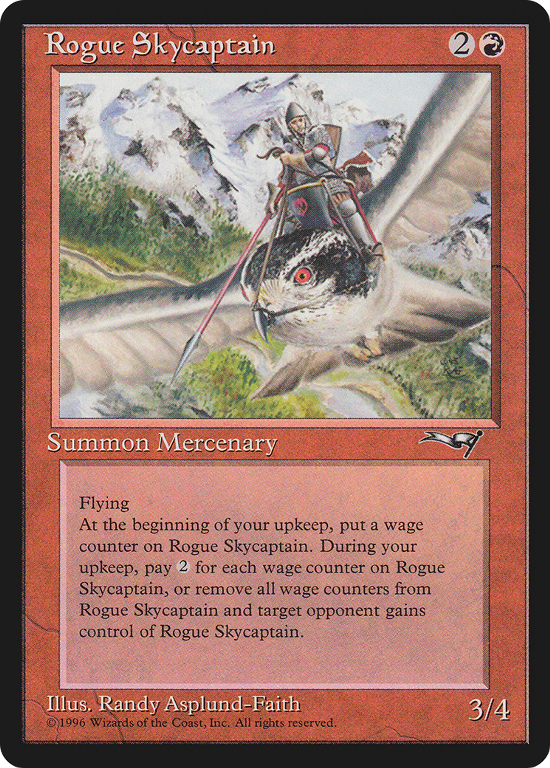 Rogue Skycaptain — Alliances — Magic: The Gathering