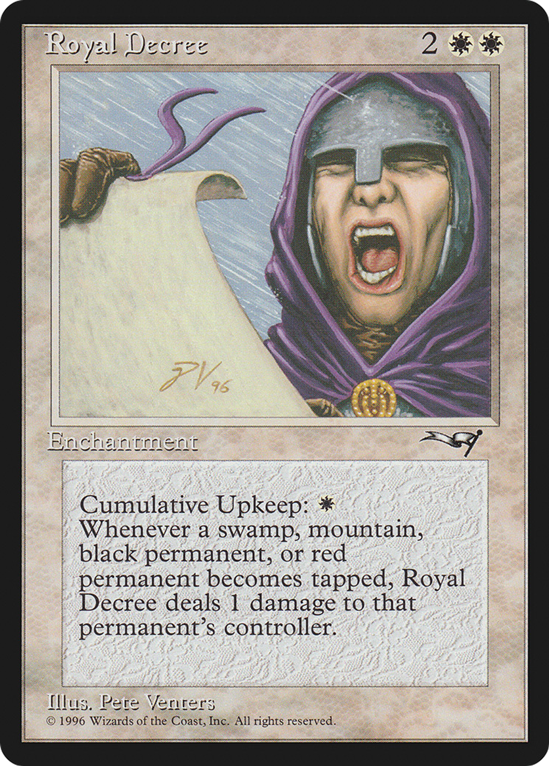 Décret royal — Alliances — Magic: The Gathering