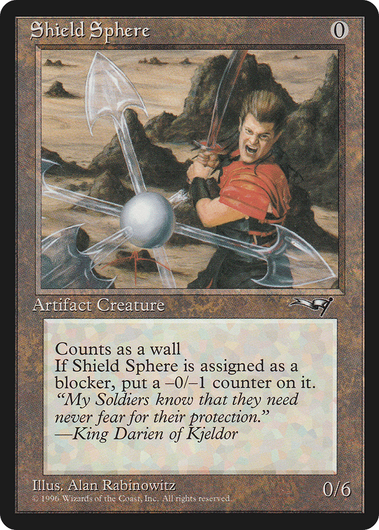 Shield Sphere — Alliances — Magic: The Gathering