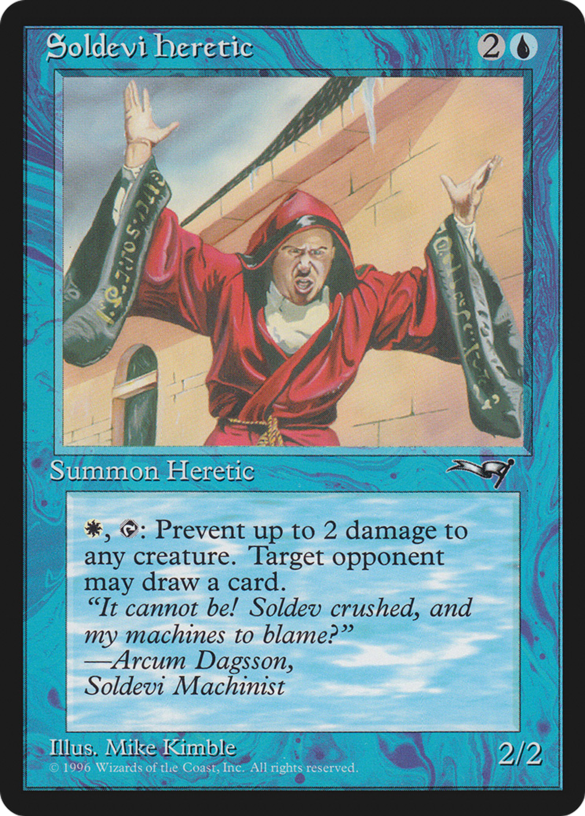 Hérétique soldevi — Alliances — Magic: The Gathering