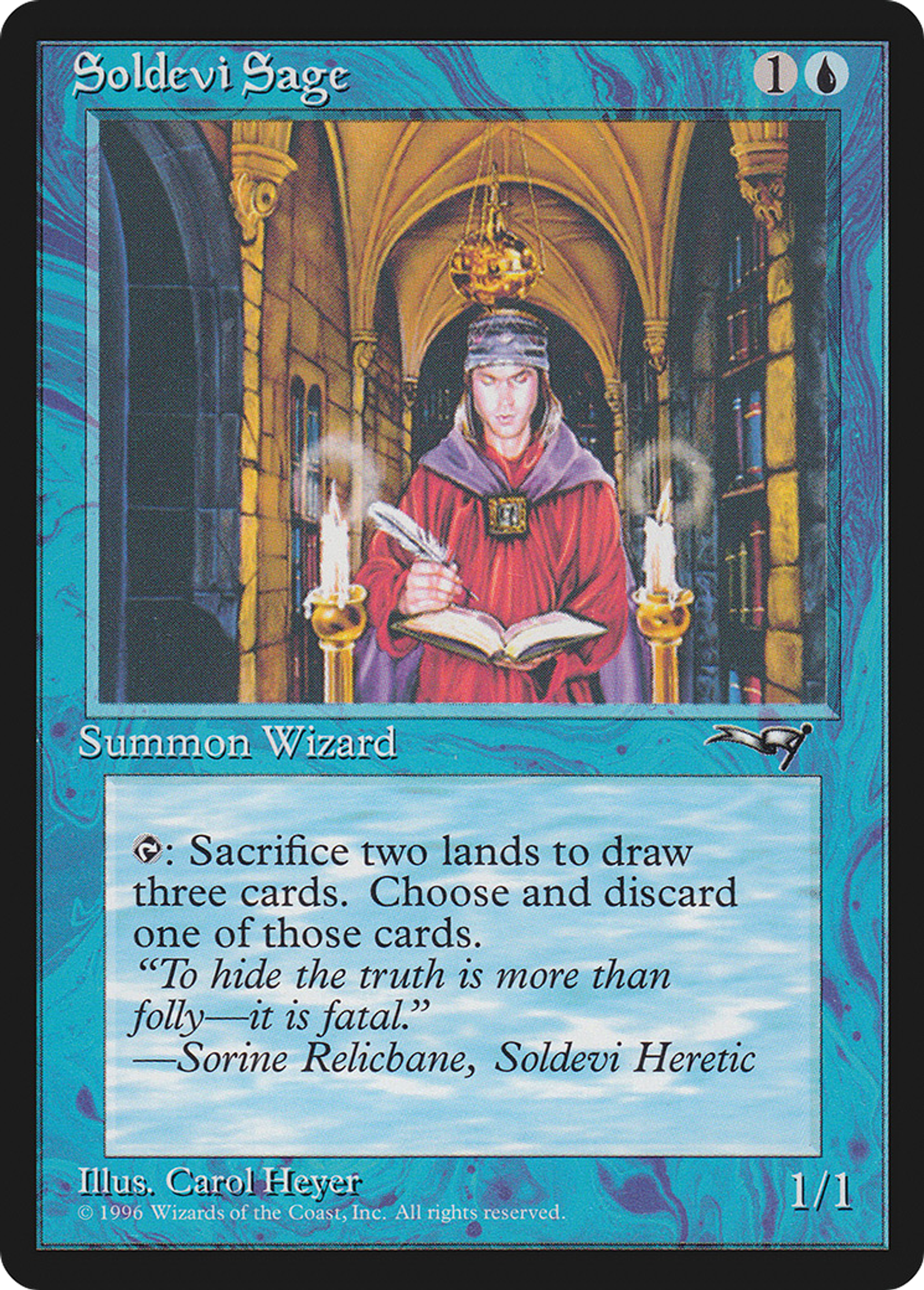 Sage soldevi — Alliances — Magic: The Gathering