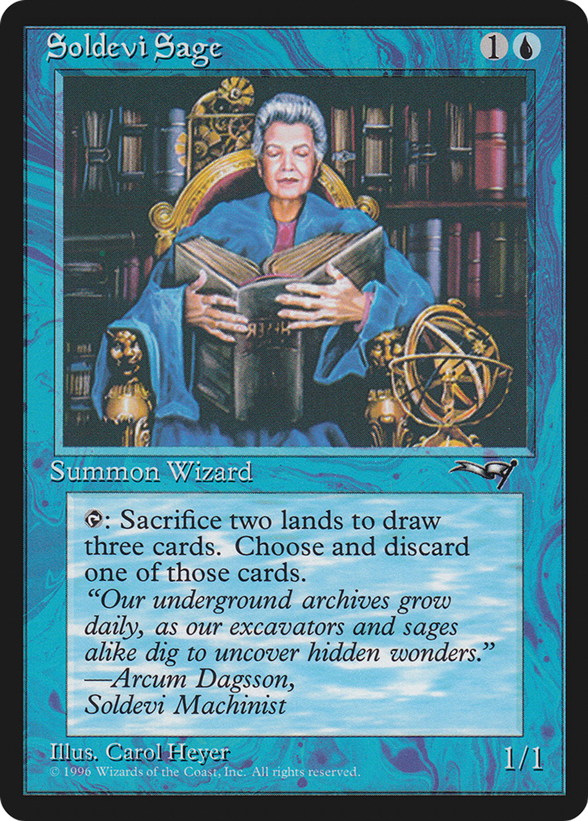 Sage soldevi — Alliances — Magic: The Gathering