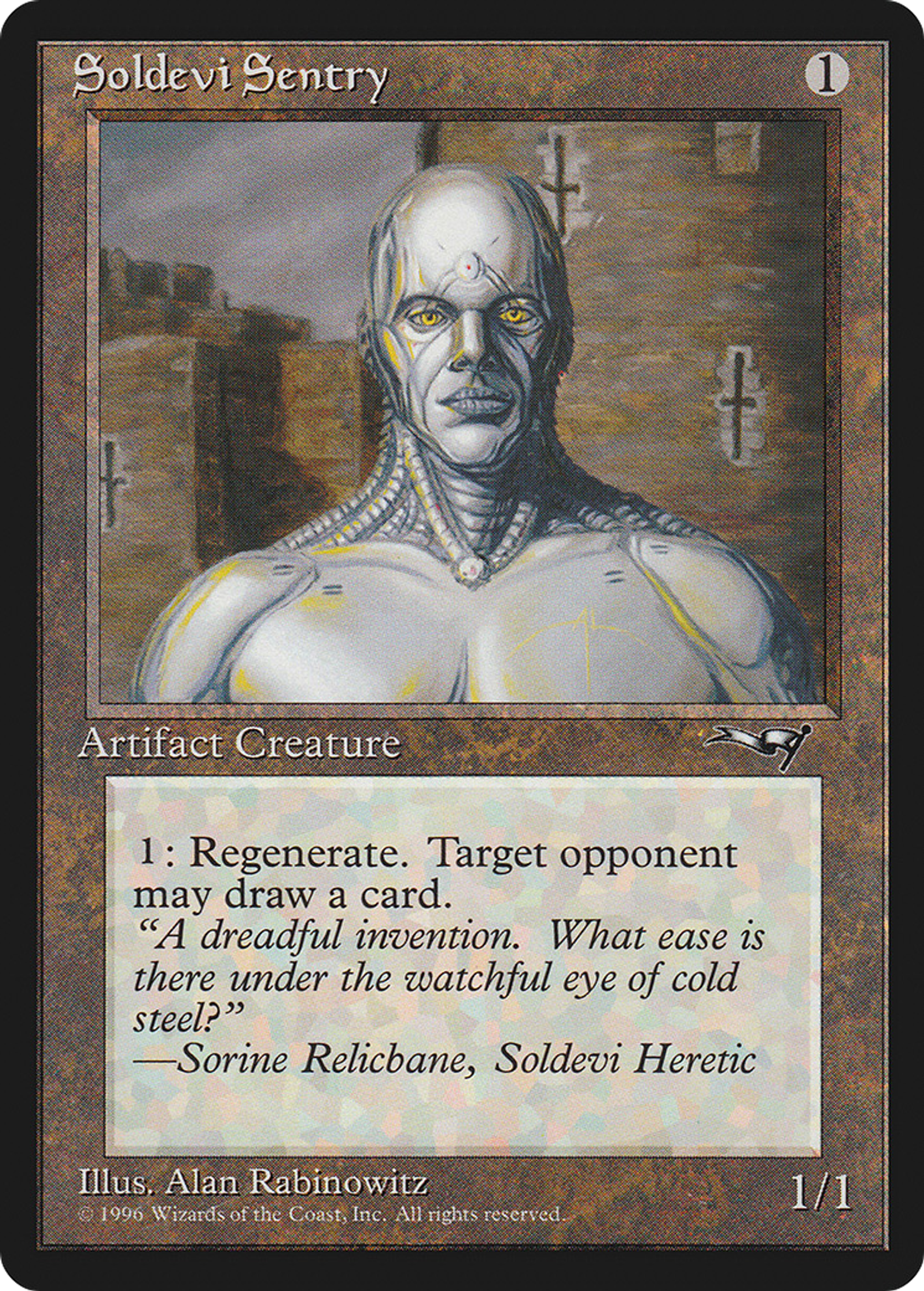 Sentinelle soldevie — Alliances — Magic: The Gathering