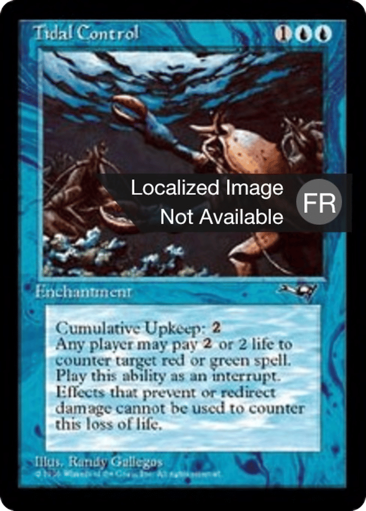 Contrôle des marées — Alliances — Magic: The Gathering