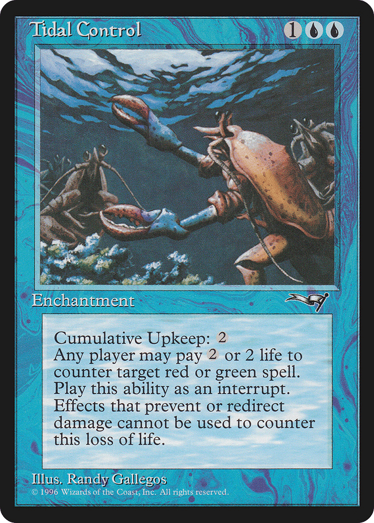 Tidal Control — Alliances — Magic: The Gathering