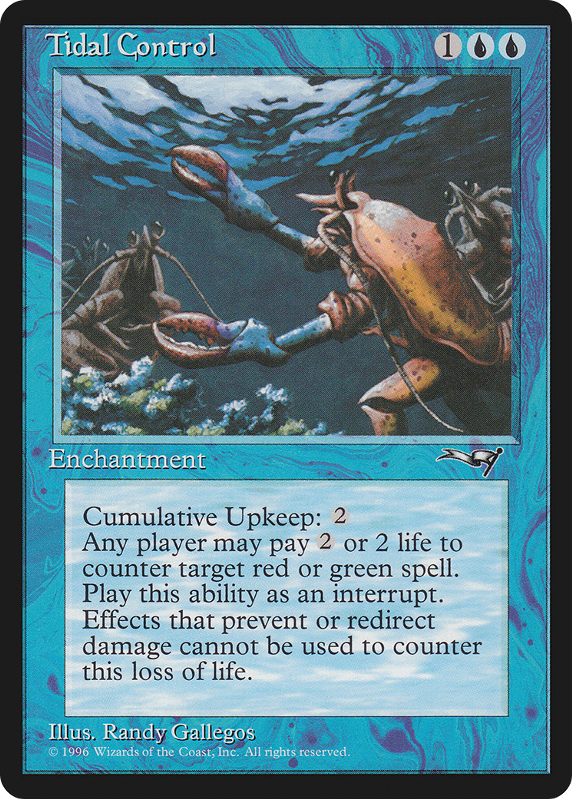 Contrôle des marées — Alliances — Magic: The Gathering