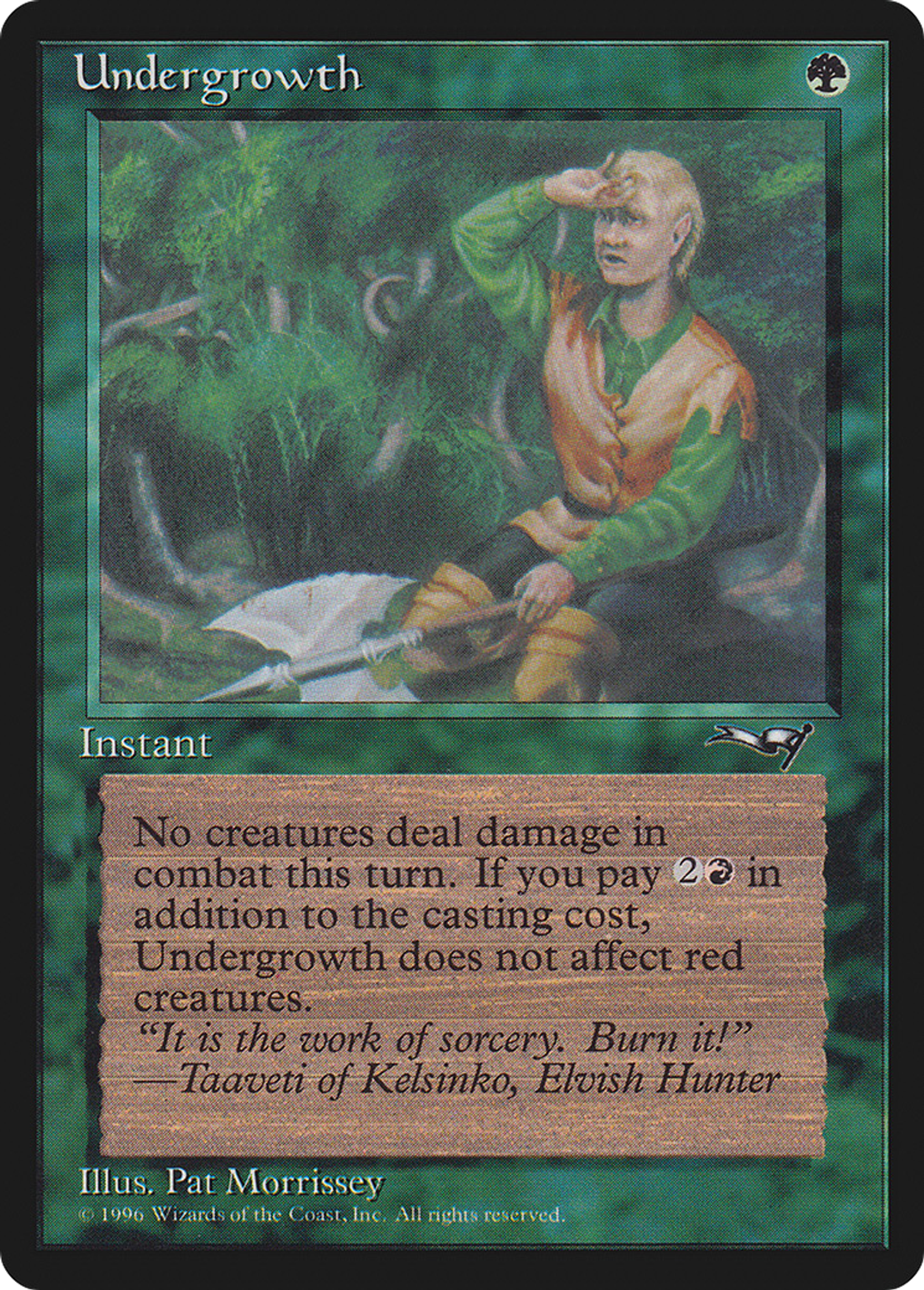 Undergrowth — Alliances — Magic: The Gathering