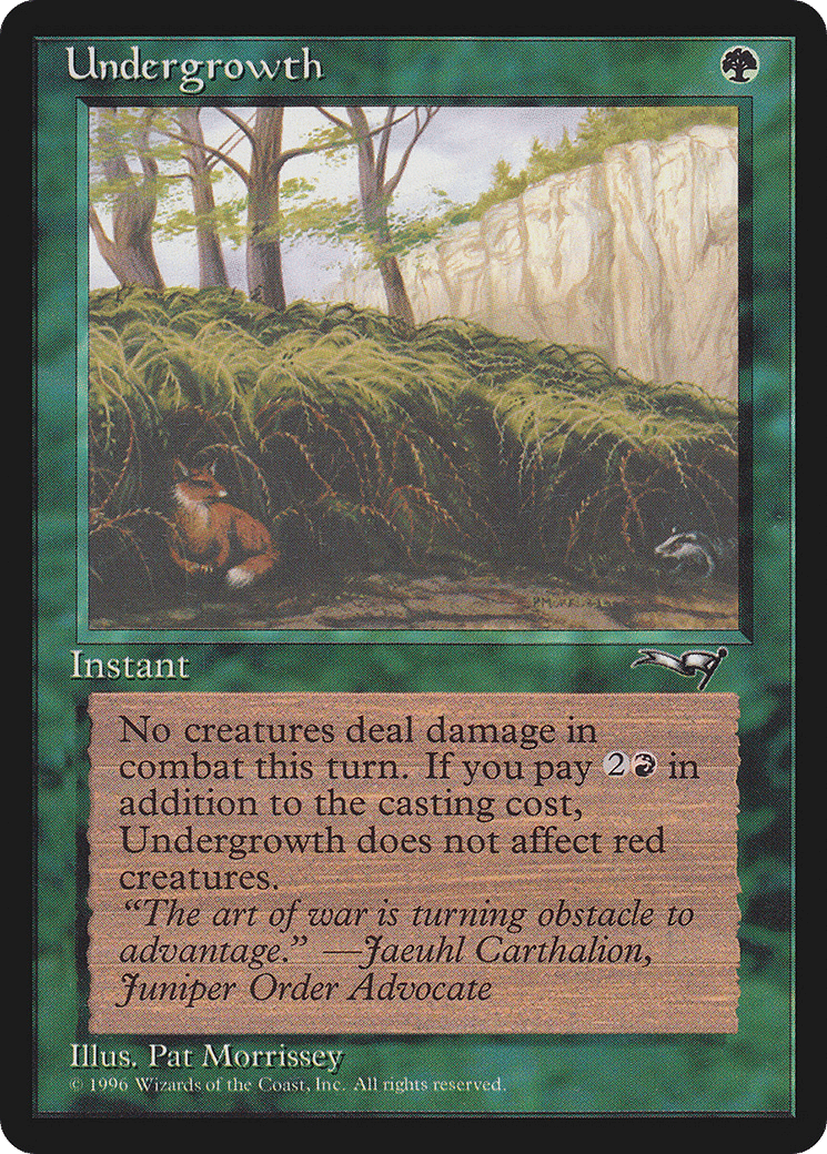 Undergrowth — Alliances — Magic: The Gathering