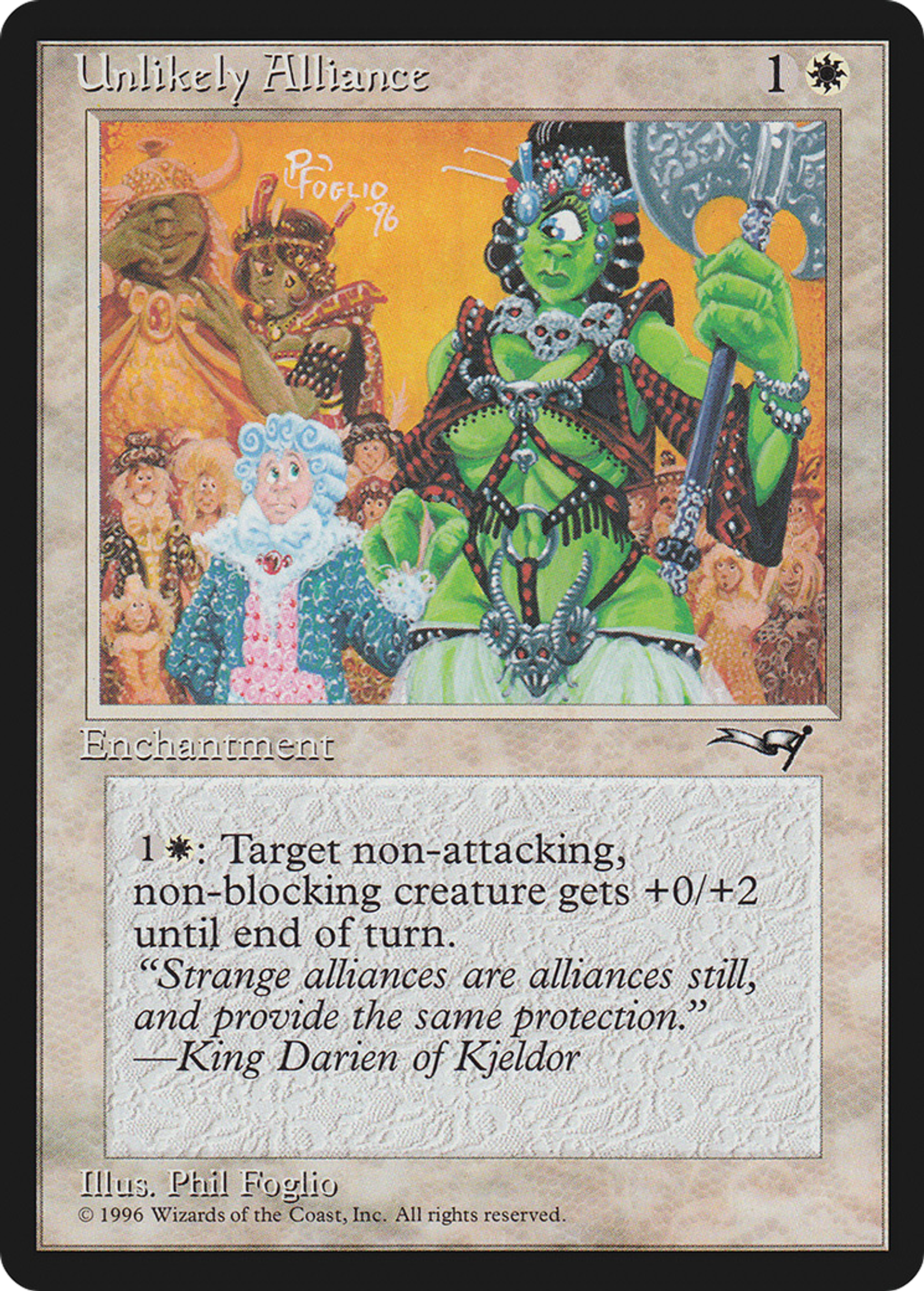 Alliance improbable — Alliances — Magic: The Gathering