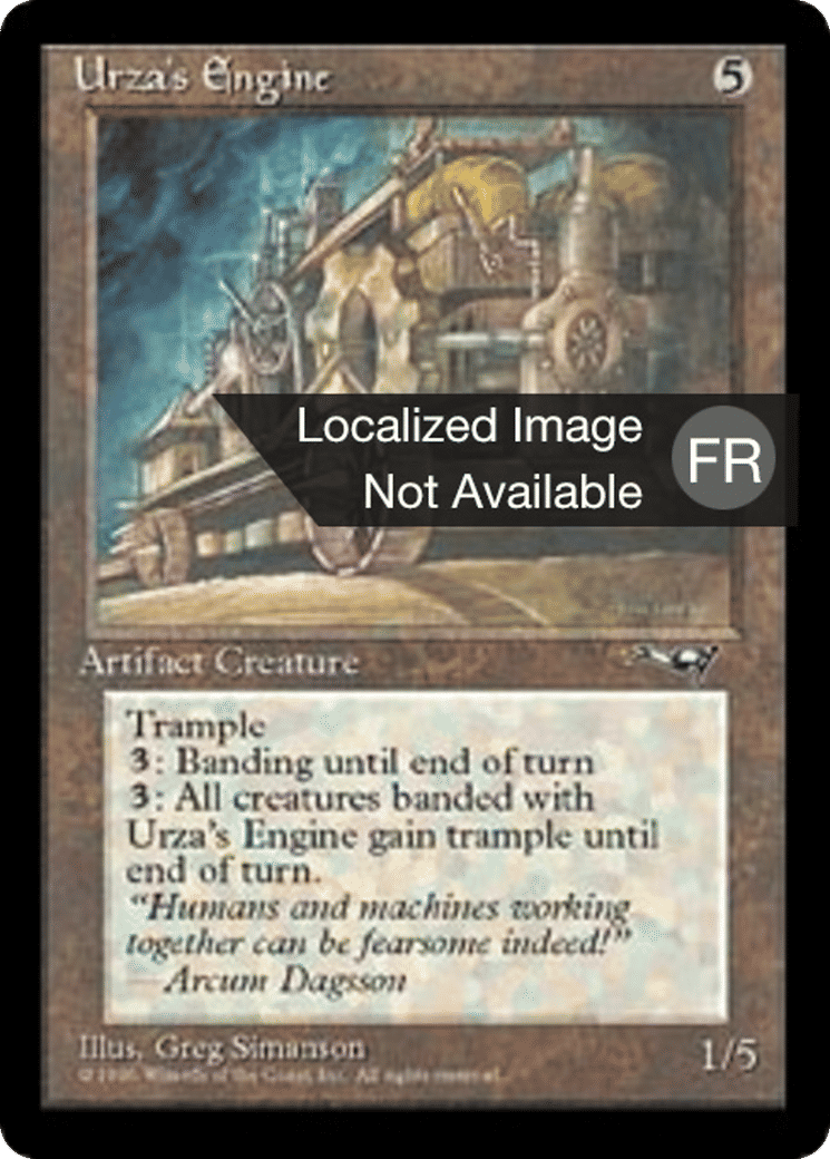 Locomotive d'Urza — Alliances — Magic: The Gathering
