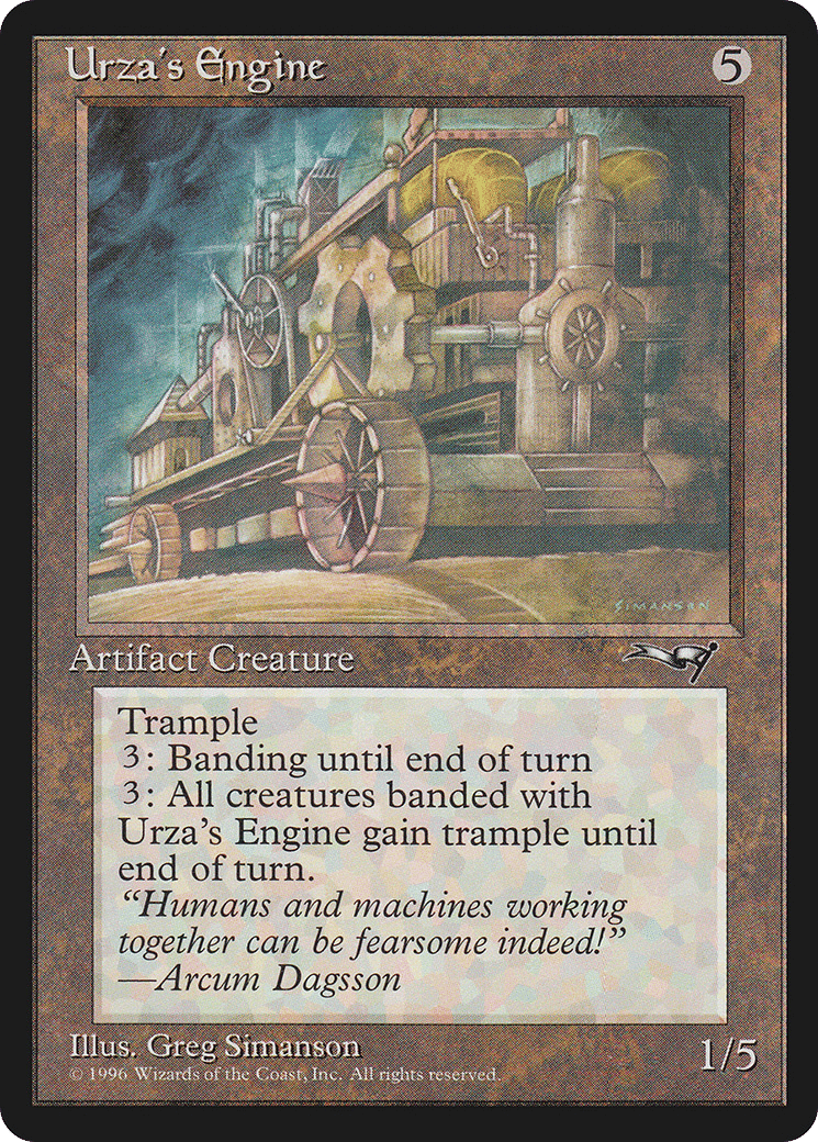 Urza's Engine — Alliances — Magic: The Gathering