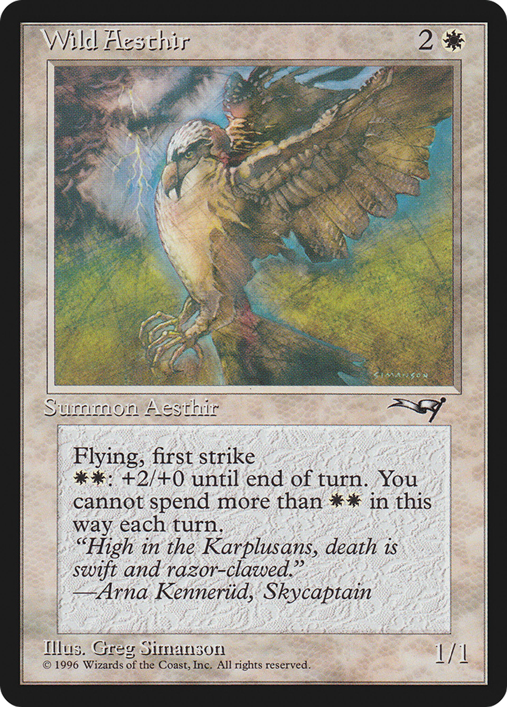 Wild Aesthir — Alliances — Magic: The Gathering