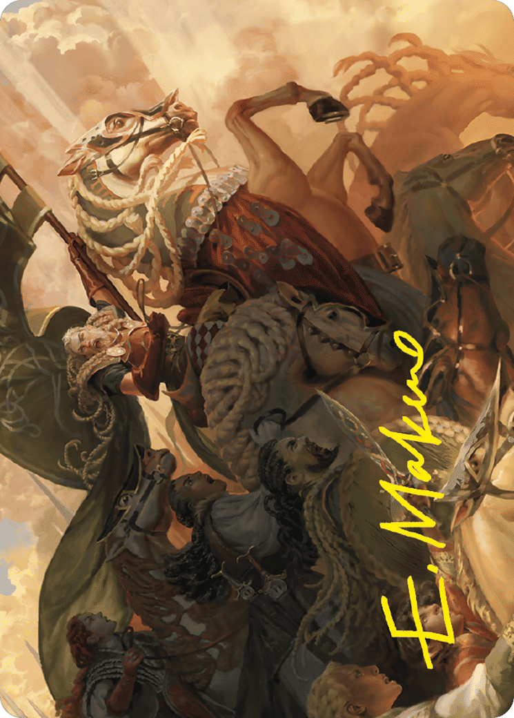 Marshal's Anthem — Tales of Middle-earth Art Series — Magic: The Gathering