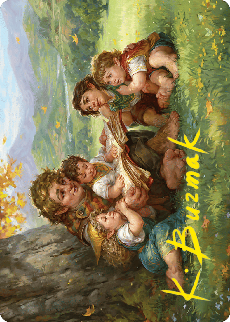 Samwise Gamgee — Tales of Middle-earth Art Series — Magic: The Gathering