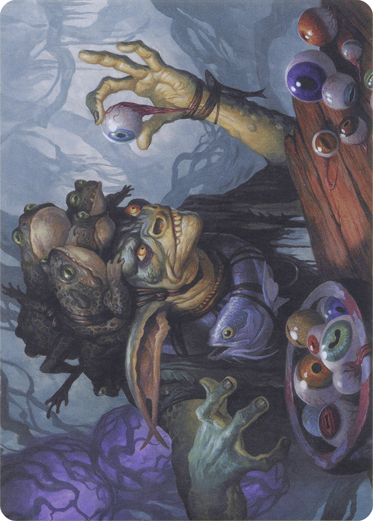 Warteye Witch — Modern Horizons Art Series — Magic: The Gathering