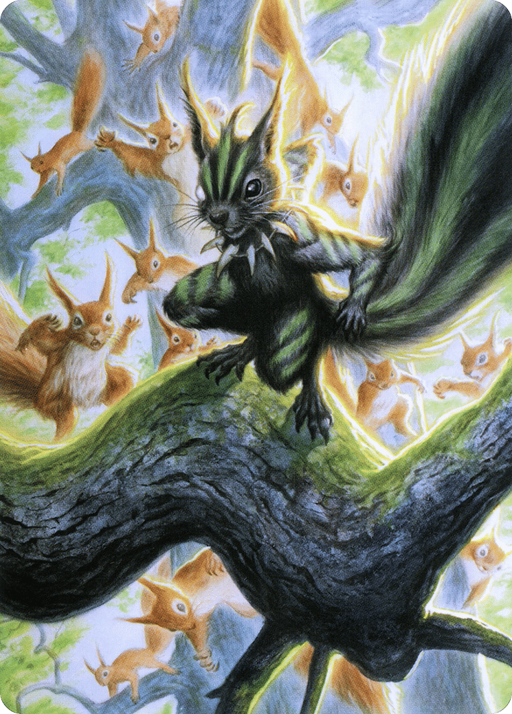 Chatterfang, Squirrel General — Modern Horizons 2 Art Series — Magic: The Gathering