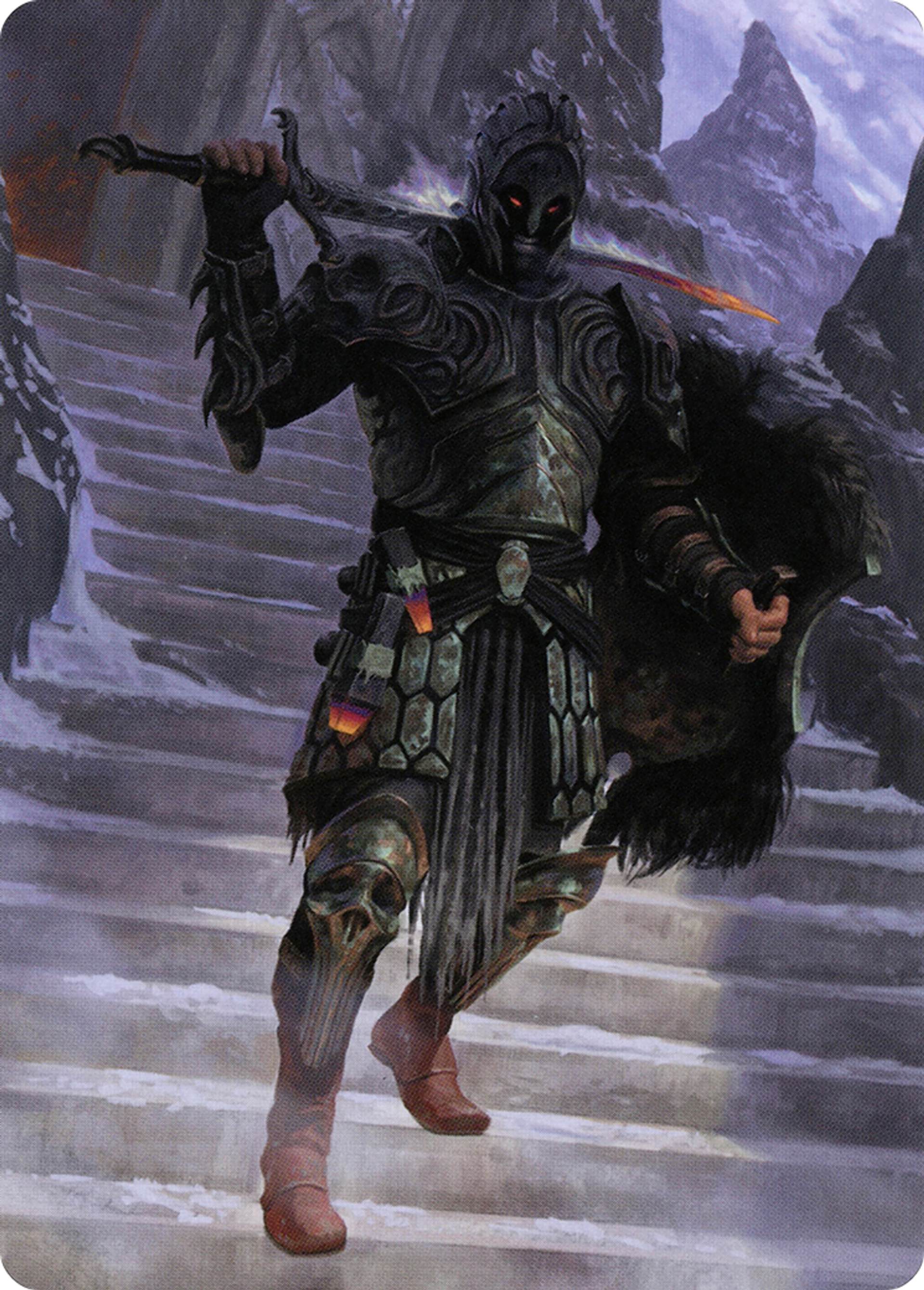 Dakkon, Shadow Slayer — Modern Horizons 2 Art Series — Magic: The Gathering