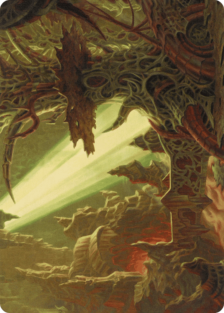 Darkmoss Bridge — Modern Horizons 2 Art Series — Magic: The Gathering