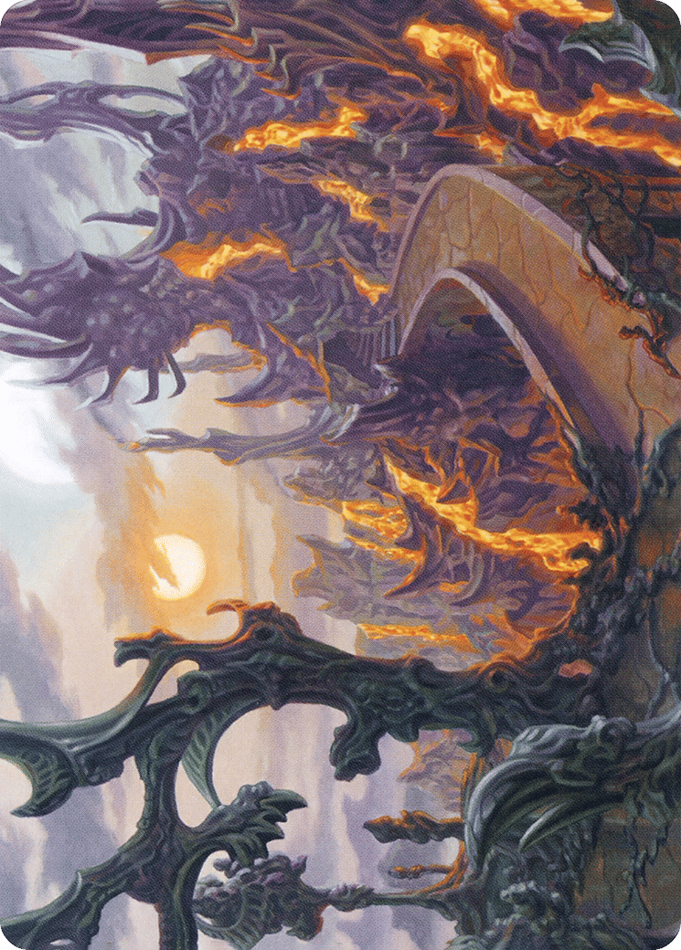 Drossforge Bridge — Modern Horizons 2 Art Series — Magic: The Gathering