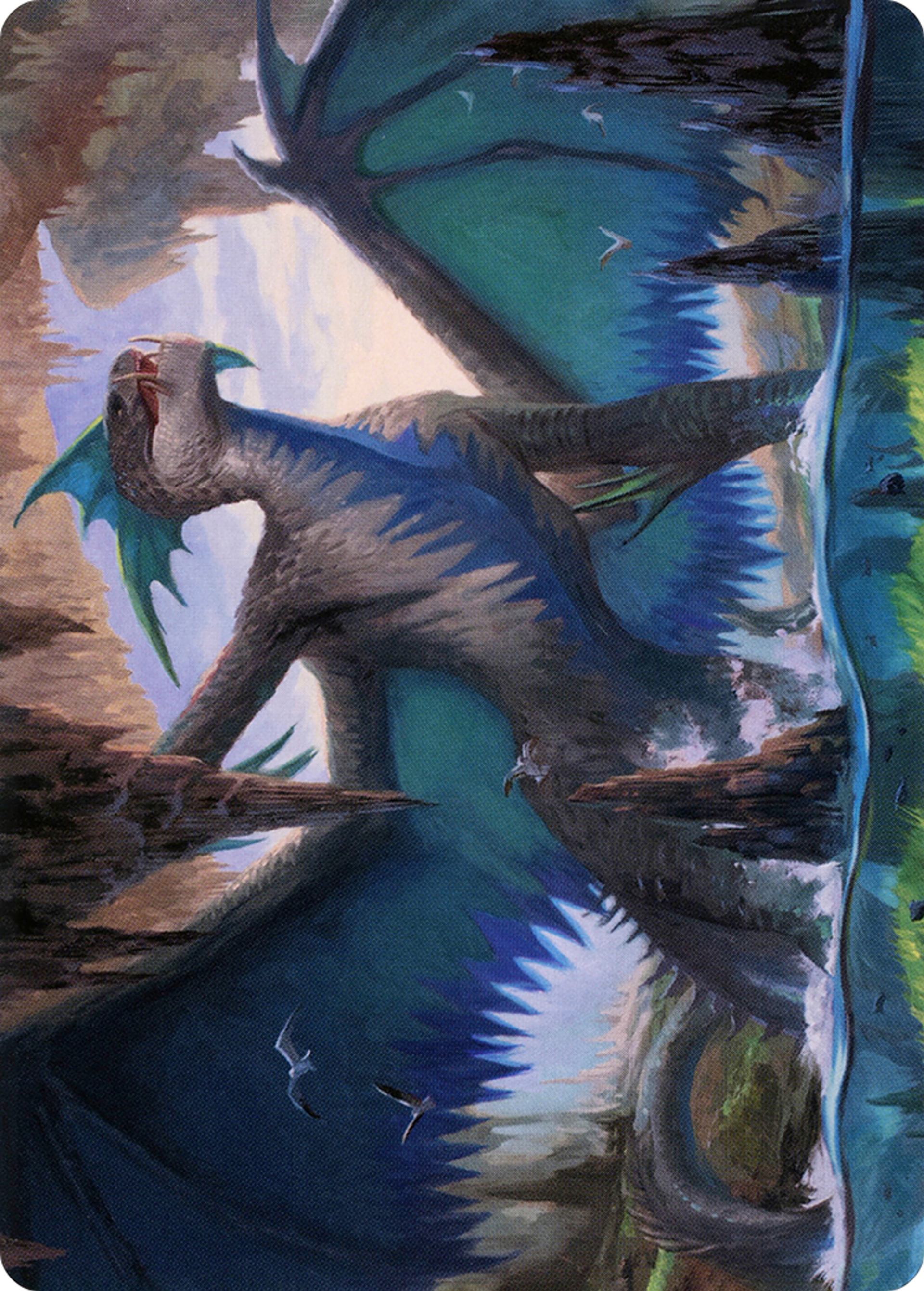 Murktide Regent — Modern Horizons 2 Art Series — Magic: The Gathering