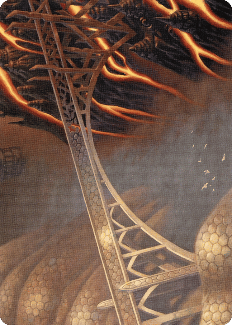 Rustvale Bridge — Modern Horizons 2 Art Series — Magic: The Gathering