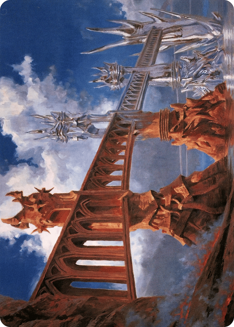 Silverbluff Bridge — Modern Horizons 2 Art Series — Magic: The Gathering
