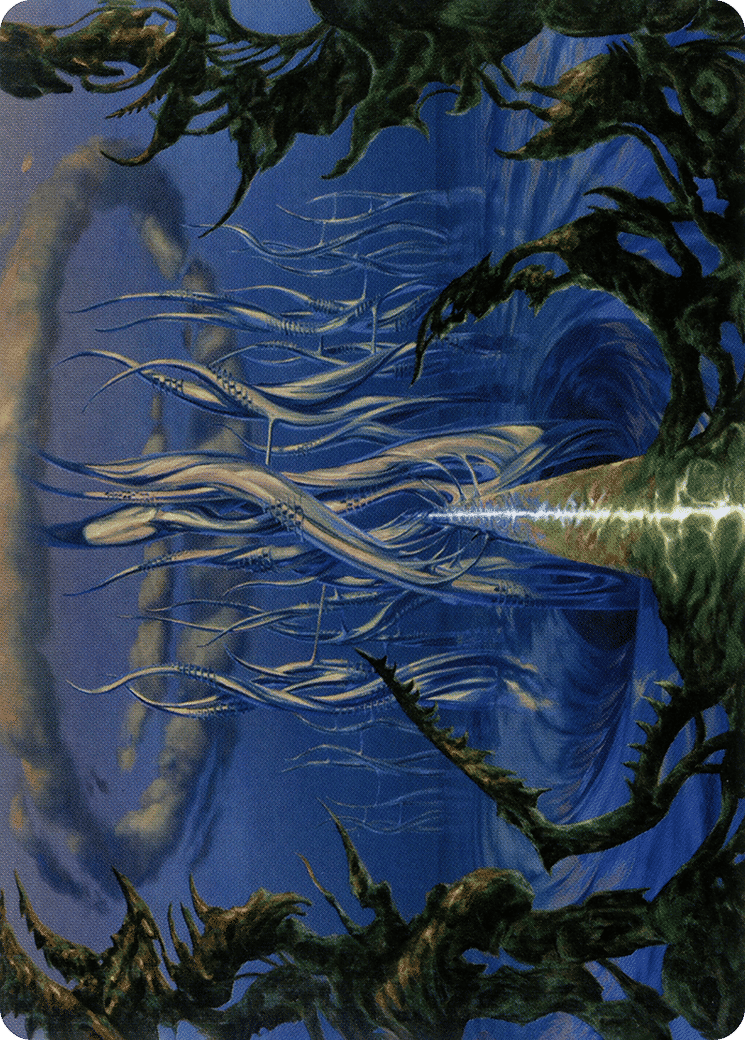 Tanglepool Bridge — Modern Horizons 2 Art Series — Magic: The Gathering