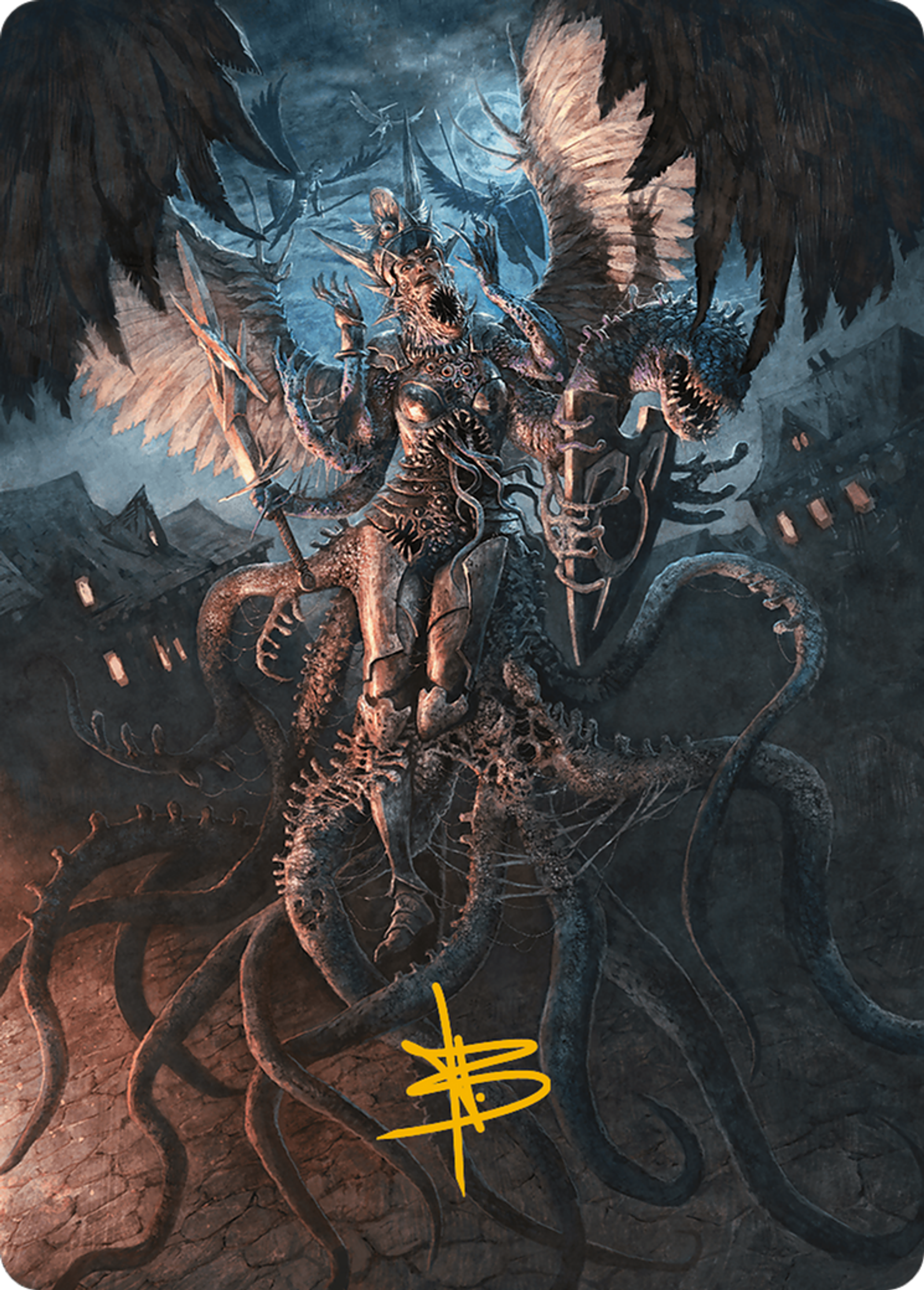 Angelic Aberration — Modern Horizons 3 Art Series — Magic: The Gathering