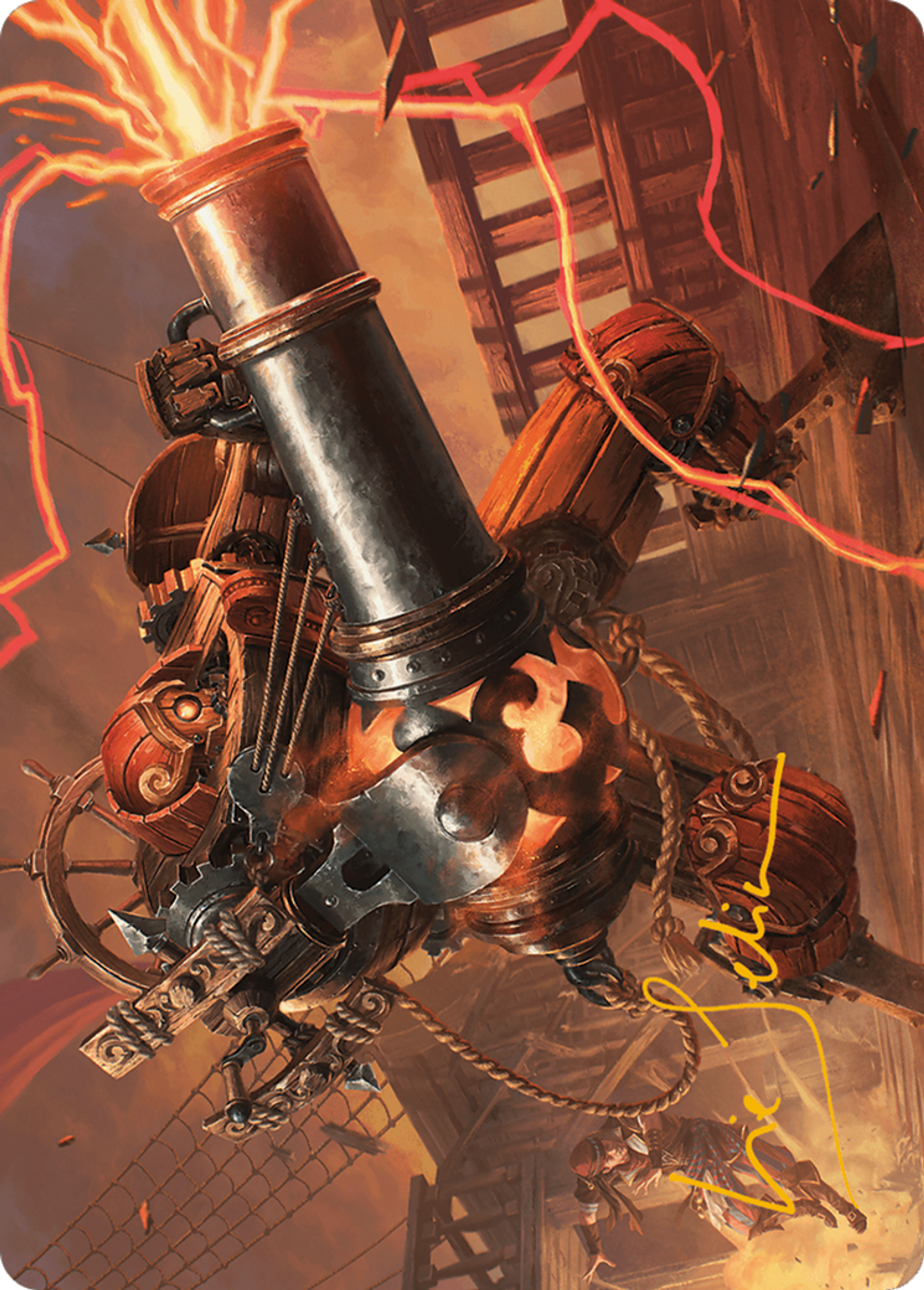 Blaster Hulk — Modern Horizons 3 Art Series — Magic: The Gathering