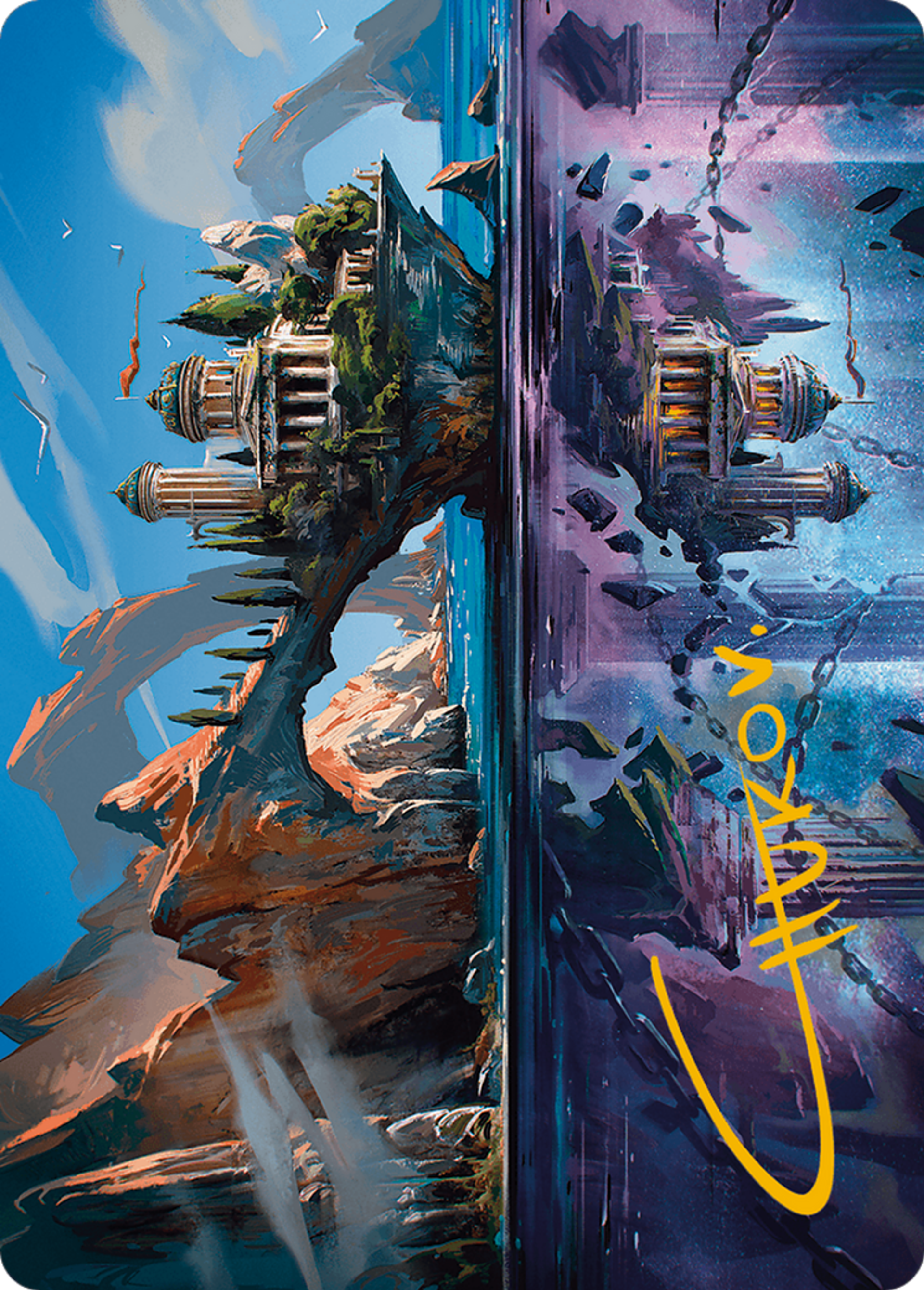 Copy Land — Modern Horizons 3 Art Series — Magic: The Gathering