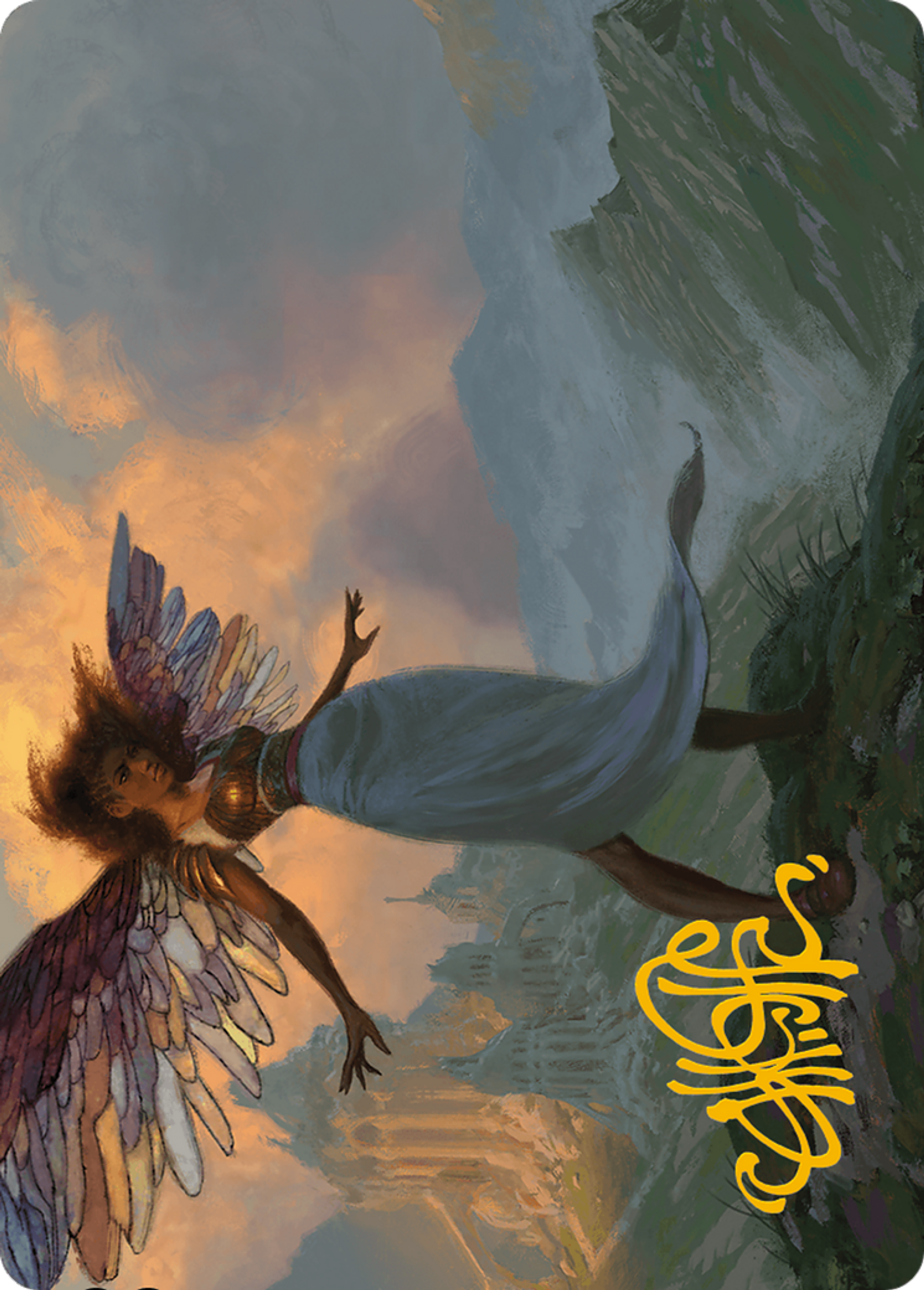 Glasswing Grace — Modern Horizons 3 Art Series — Magic: The Gathering