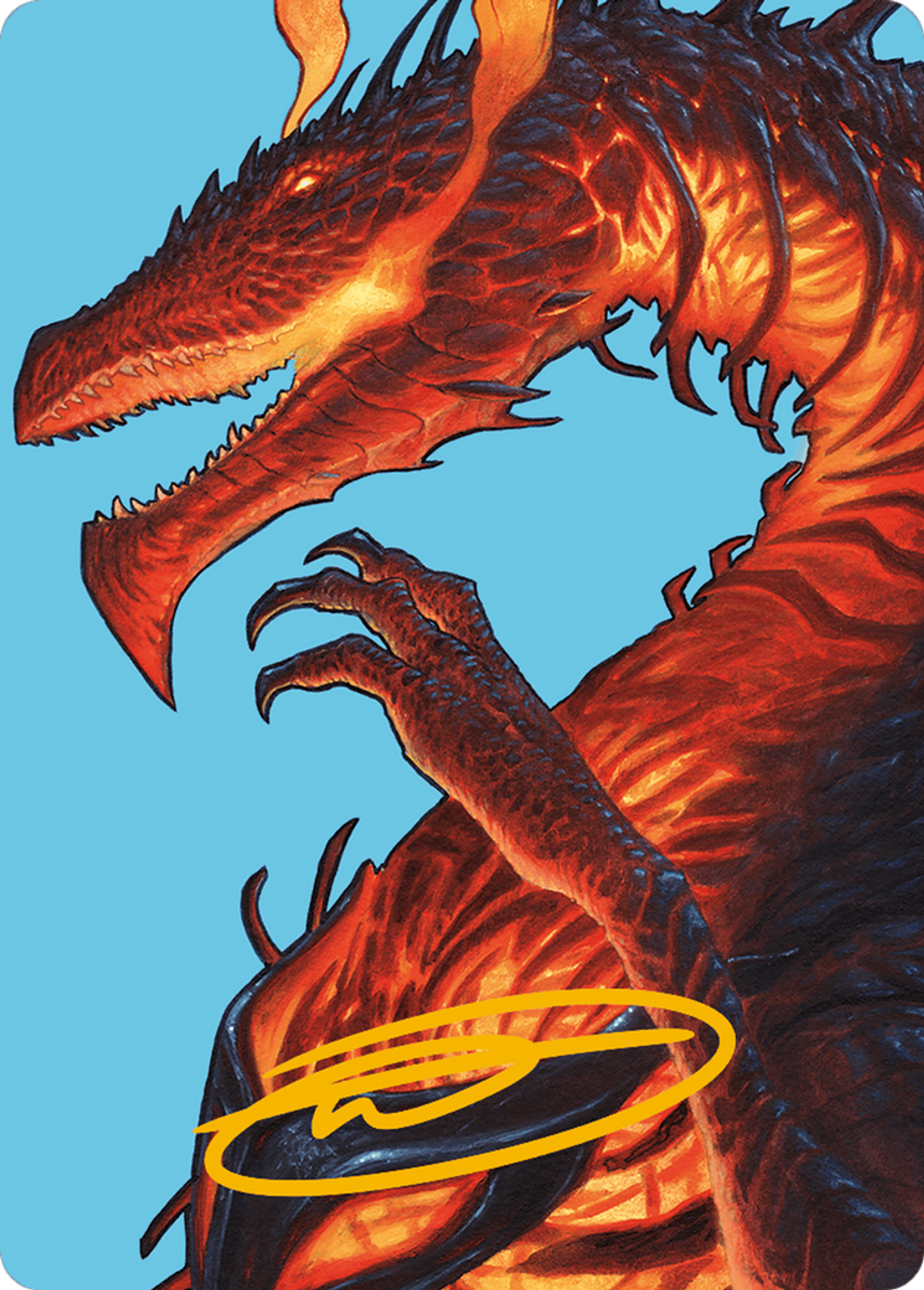 Herigast, Erupting Nullkite — Modern Horizons 3 Art Series — Magic: The Gathering