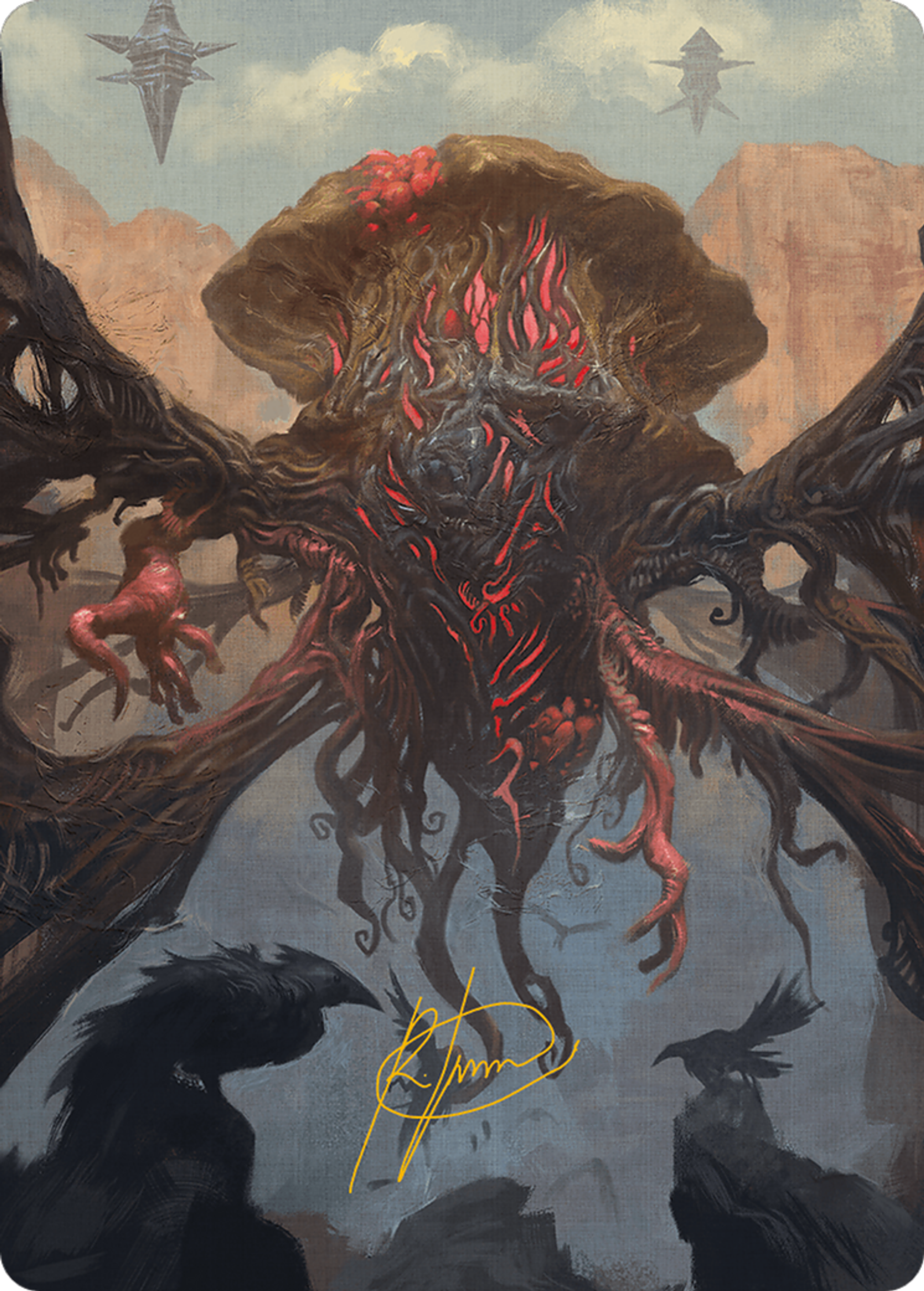 Inversion Behemoth — Modern Horizons 3 Art Series — Magic: The Gathering