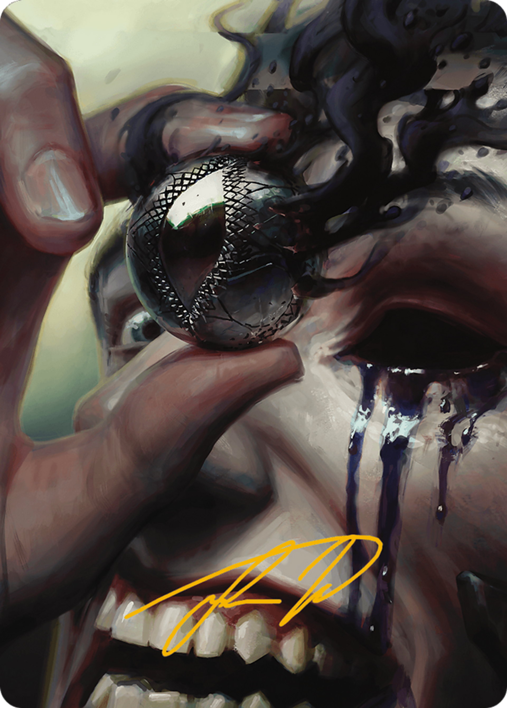 Jet Medallion — Modern Horizons 3 Art Series — Magic: The Gathering