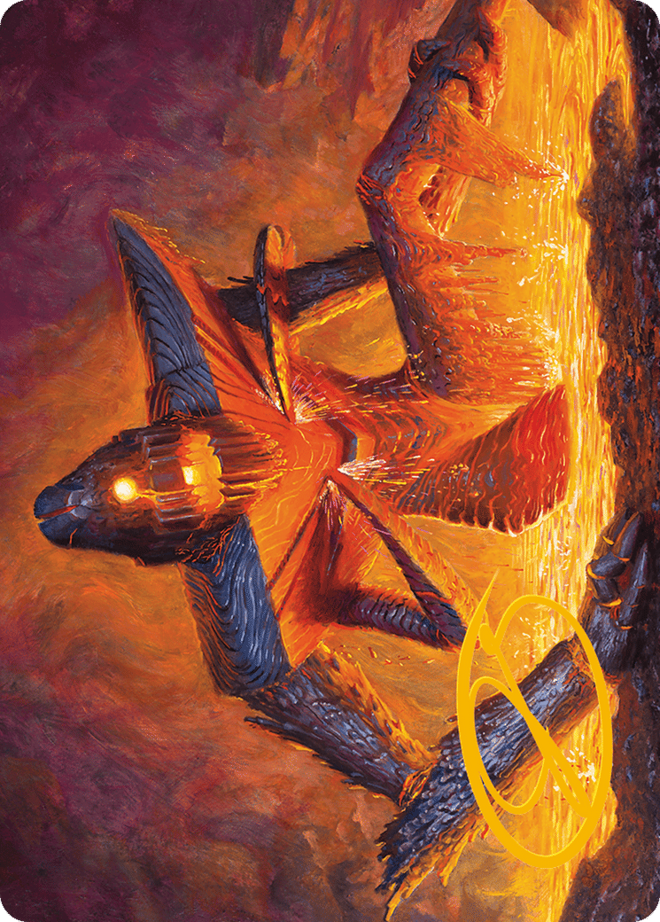 Molten Gatekeeper — Modern Horizons 3 Art Series — Magic: The Gathering