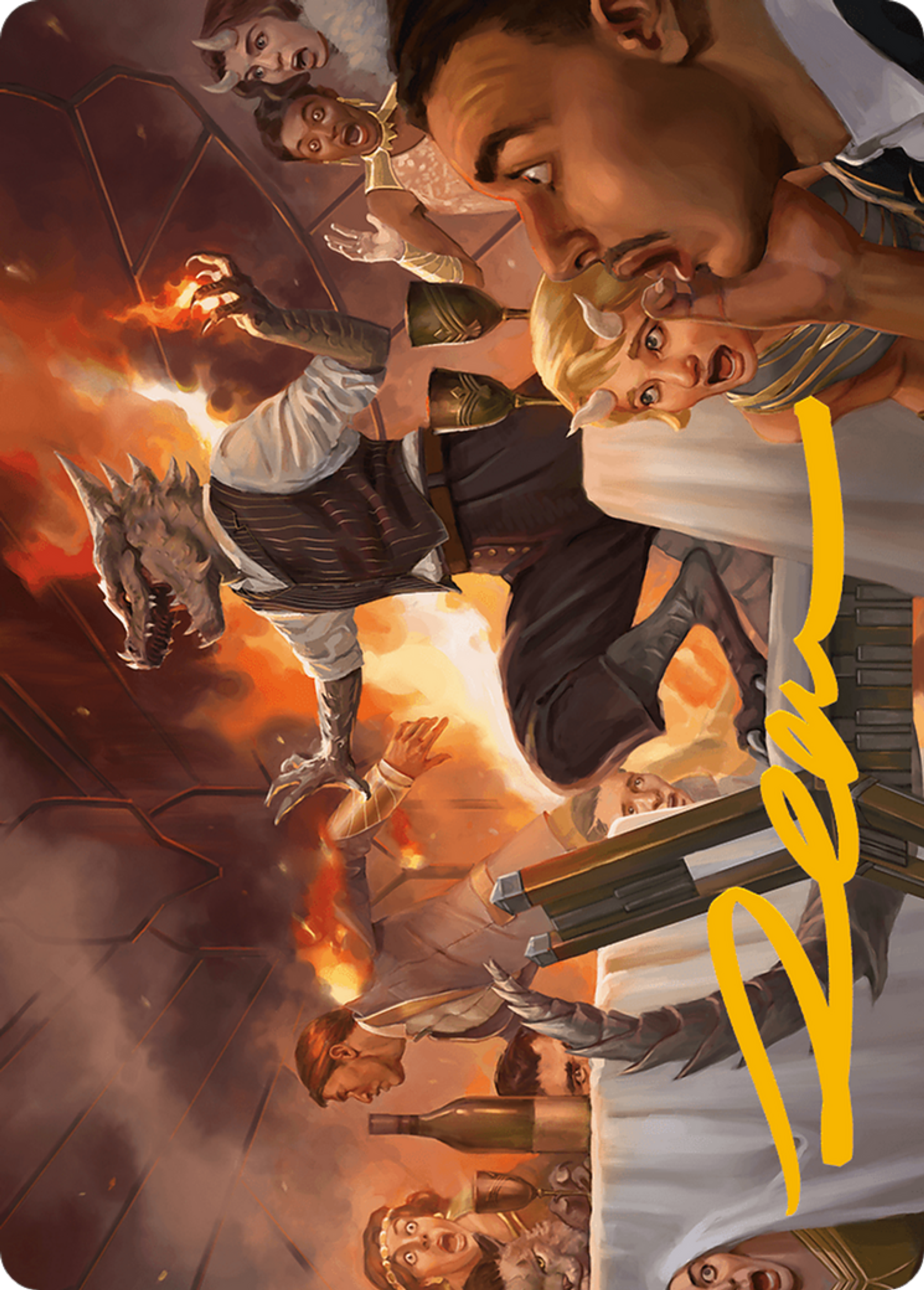 Party Thrasher — Modern Horizons 3 Art Series — Magic: The Gathering