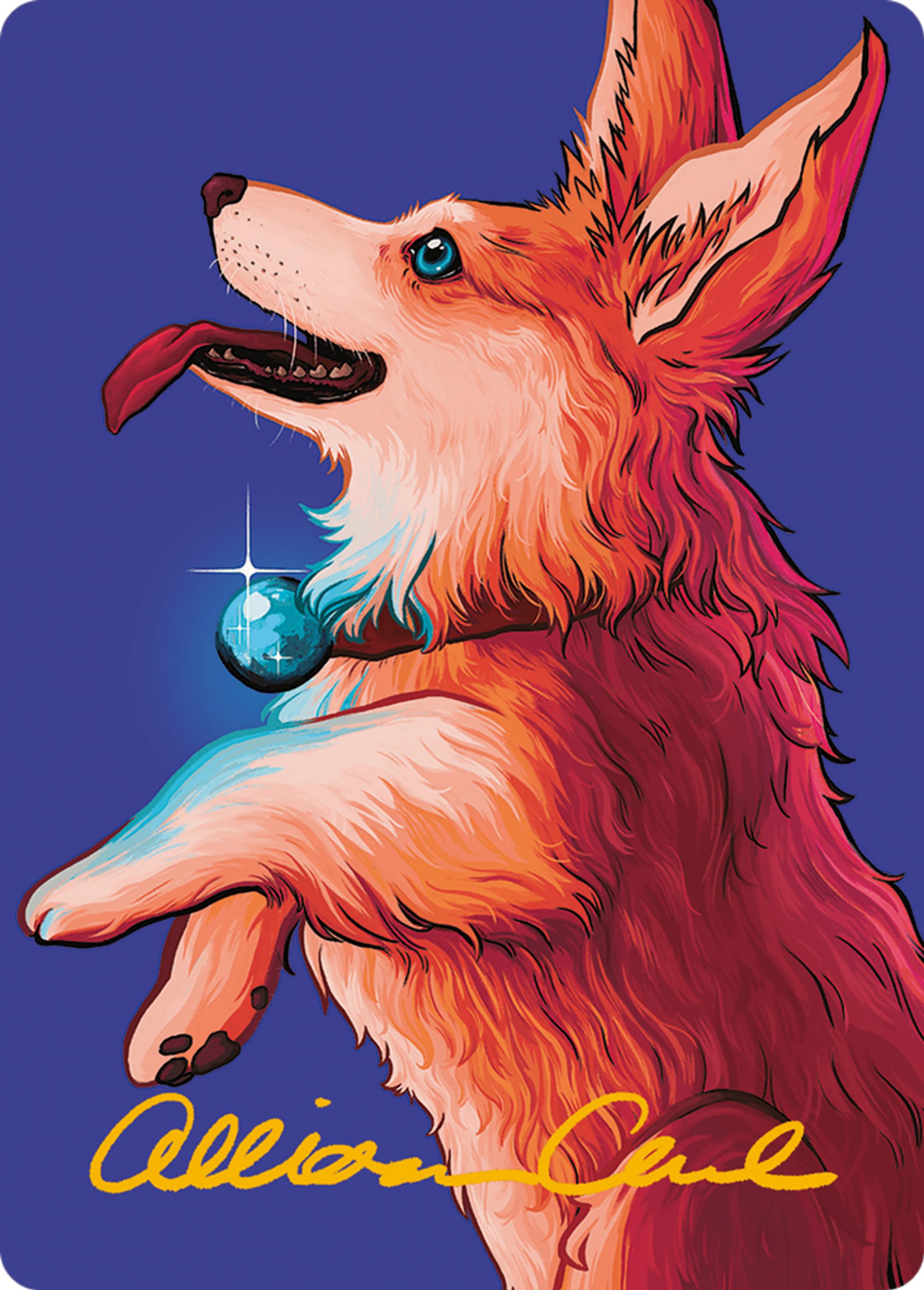 Phelia, Exuberant Shepherd — Modern Horizons 3 Art Series — Magic: The Gathering