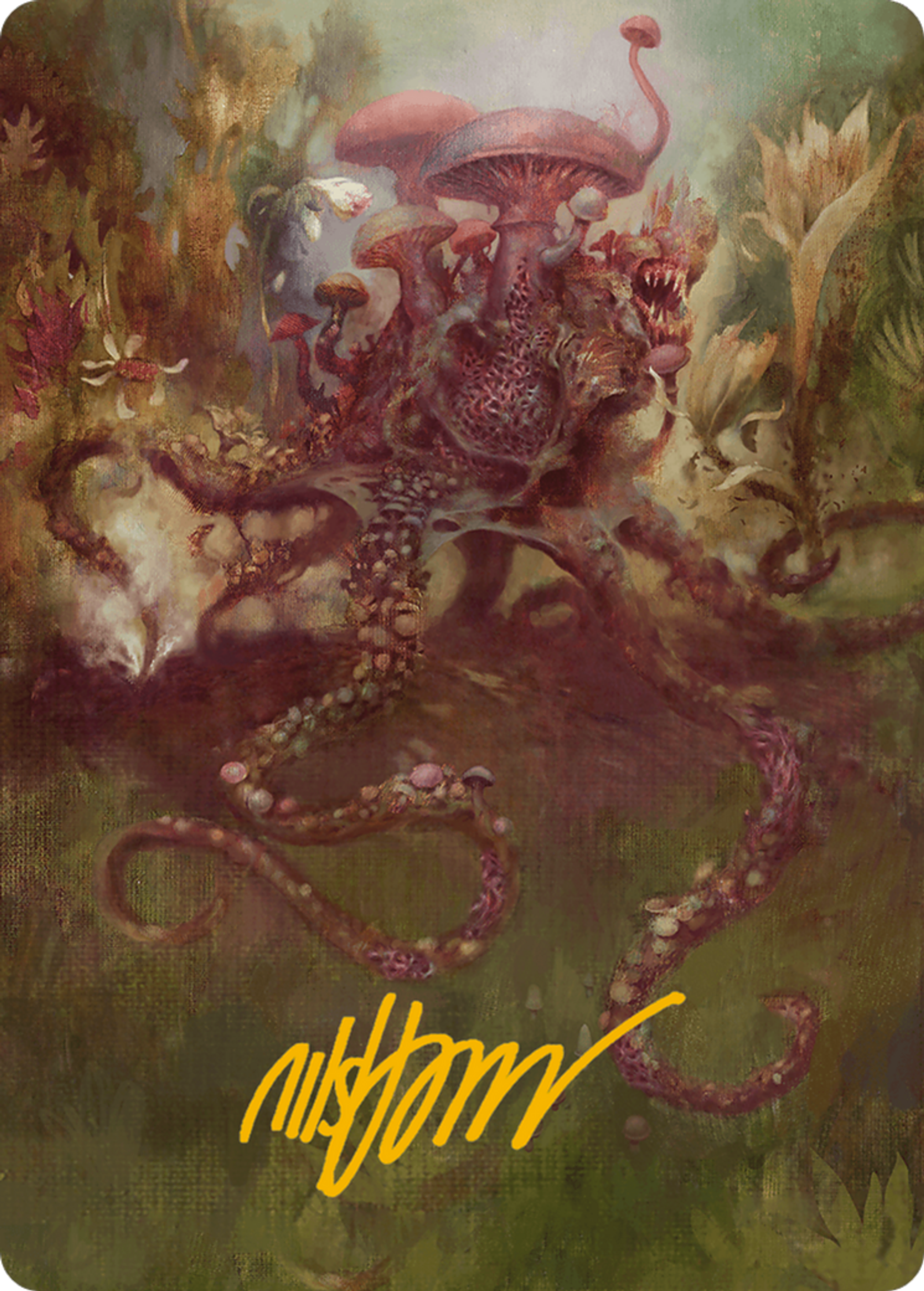 Sowing Mycospawn — Modern Horizons 3 Art Series — Magic: The Gathering