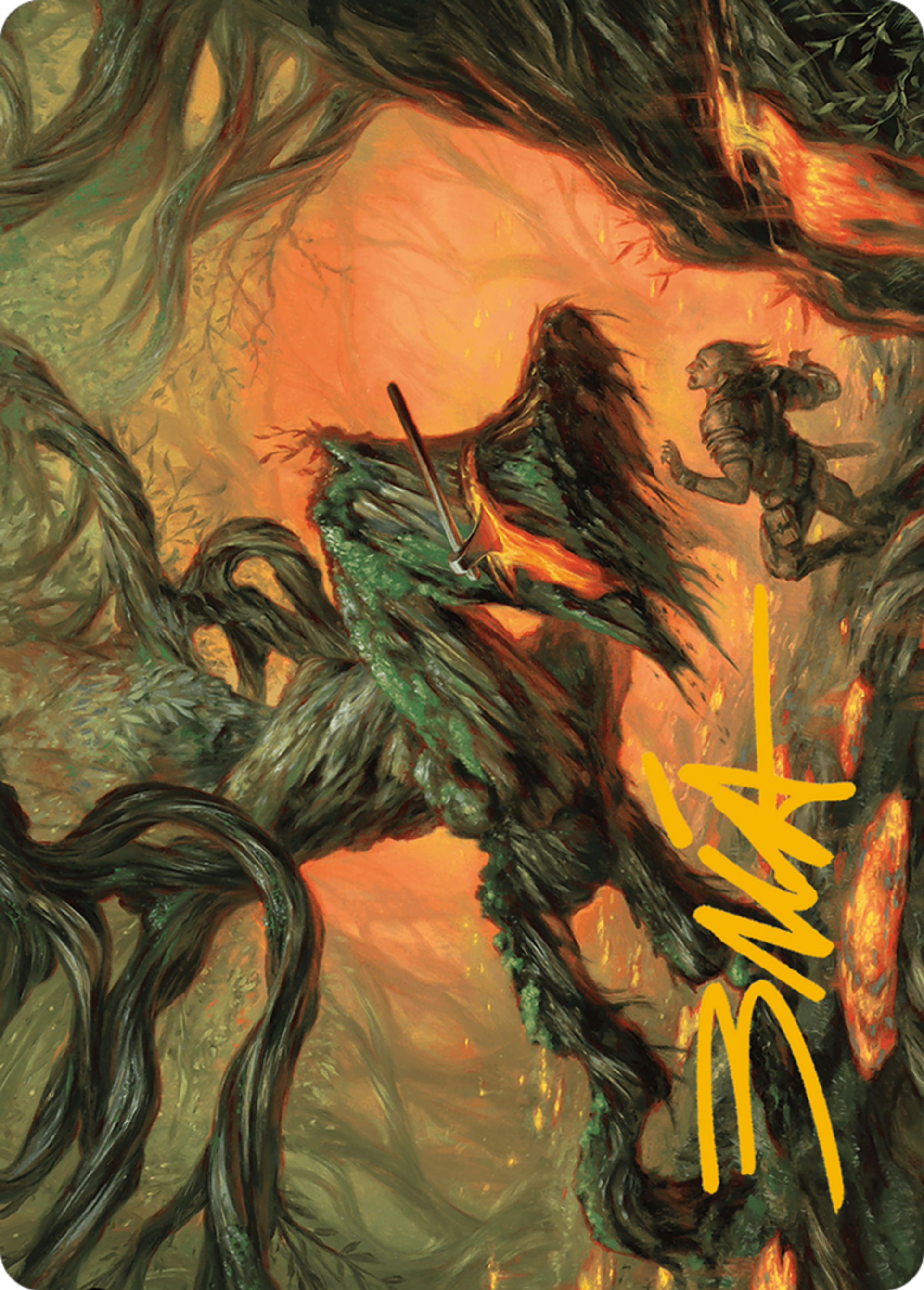 Stump Stomp — Modern Horizons 3 Art Series — Magic: The Gathering