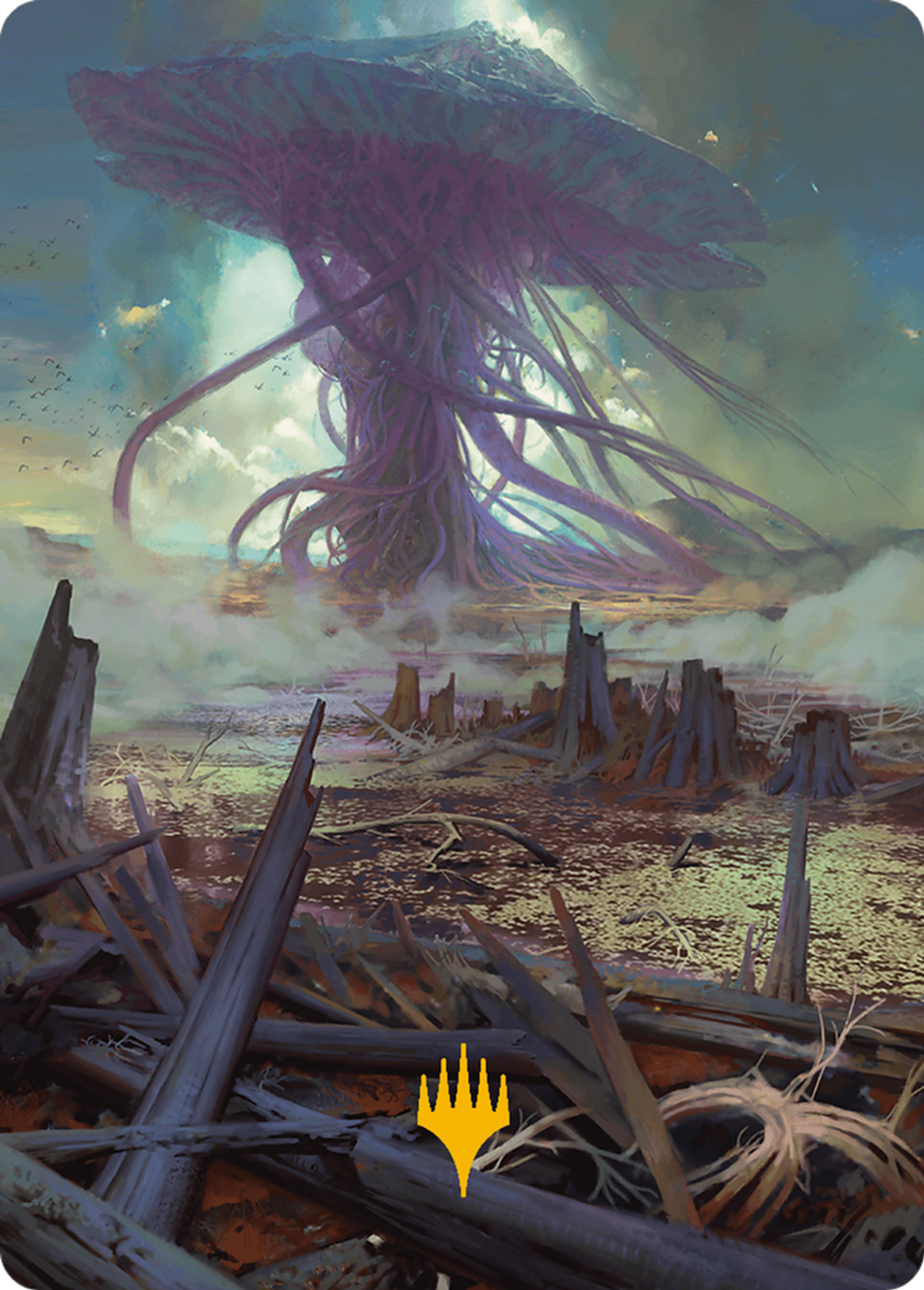 Swamp — Modern Horizons 3 Art Series — Magic: The Gathering