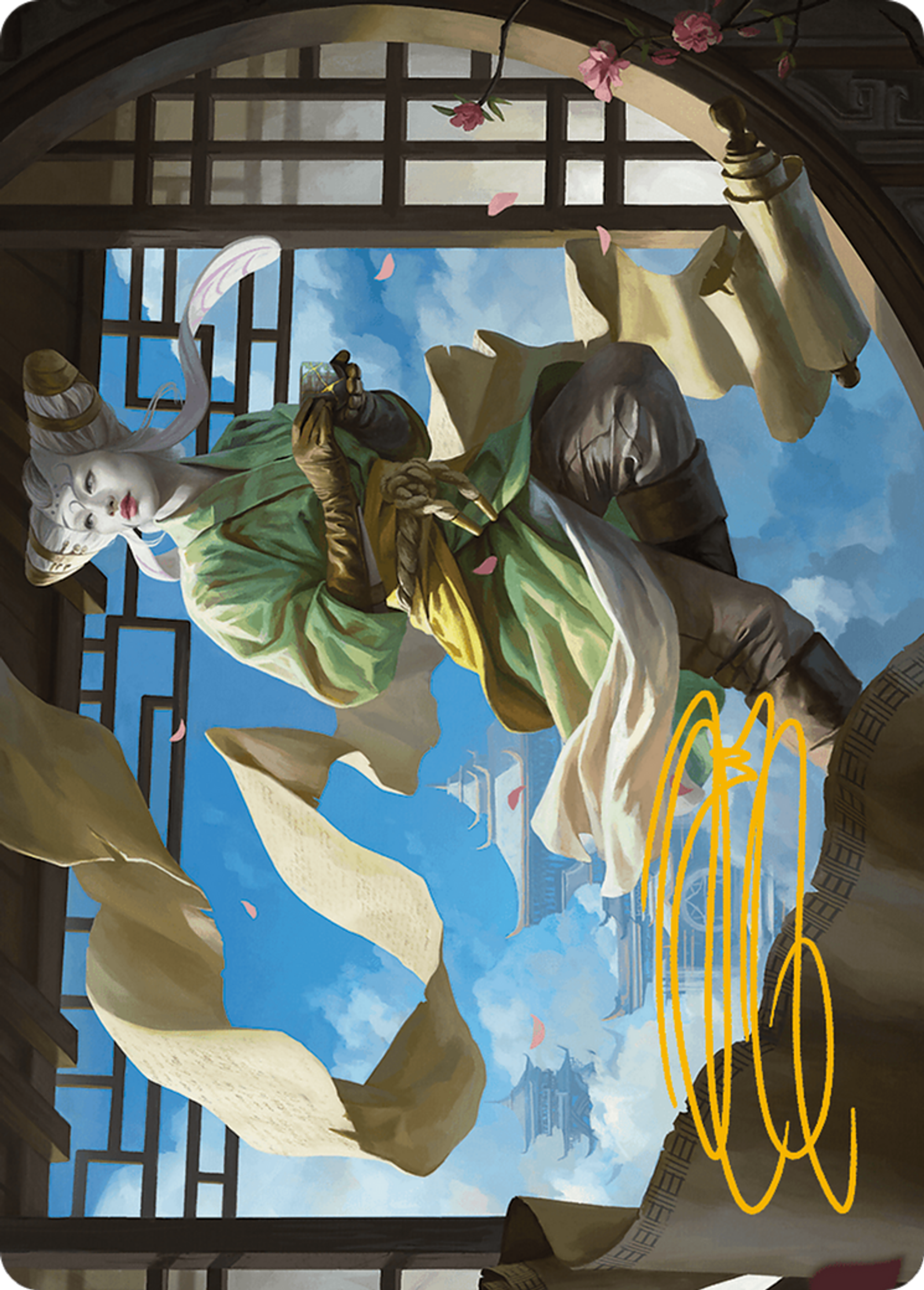 Tamiyo, Inquisitive Student — Modern Horizons 3 Art Series — Magic: The Gathering