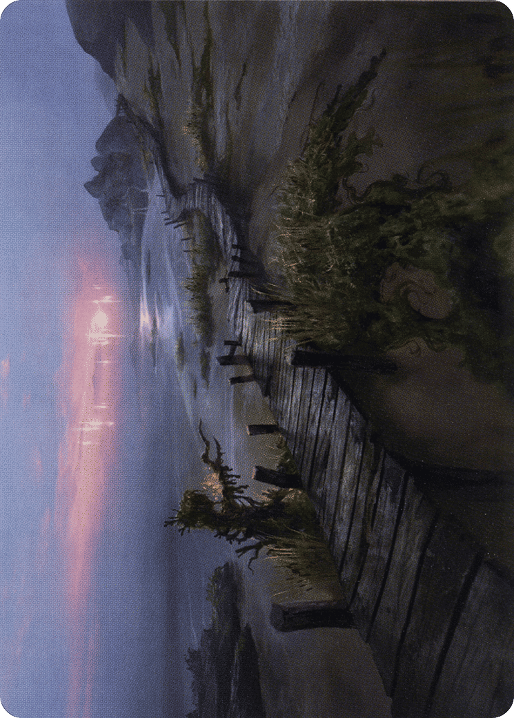Deserted Beach — Midnight Hunt Art Series — Magic: The Gathering